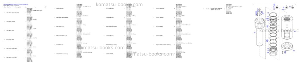 Komatsu PC5500-6 15175 23.12.2020 Parts catalog cover Page 10 Komatsu PC5500-6 15175 23.12.2020 Parts catalog cover Page 10