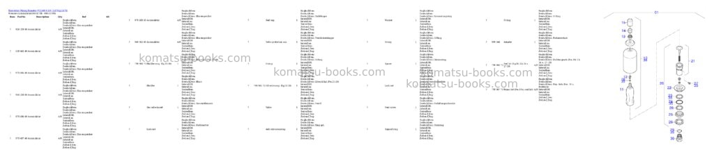 Komatsu PC5500-6 S/N 15176 Parts catalog cover Page 3 Komatsu PC5500-6 S/N 15176 Parts catalog cover Page 3
