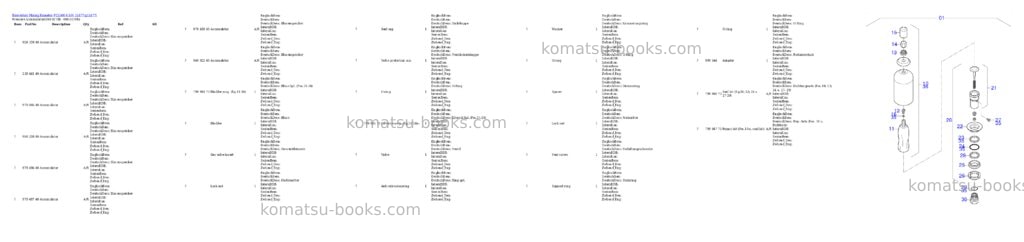 Komatsu PC5500-6 S/N 15177 Parts catalog cover Page 3 Komatsu PC5500-6 S/N 15177 Parts catalog cover Page 3