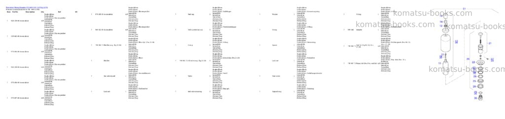 Komatsu PC5500-6 S/N 15178 Parts catalog cover Page 3 Komatsu PC5500-6 S/N 15178 Parts catalog cover Page 3