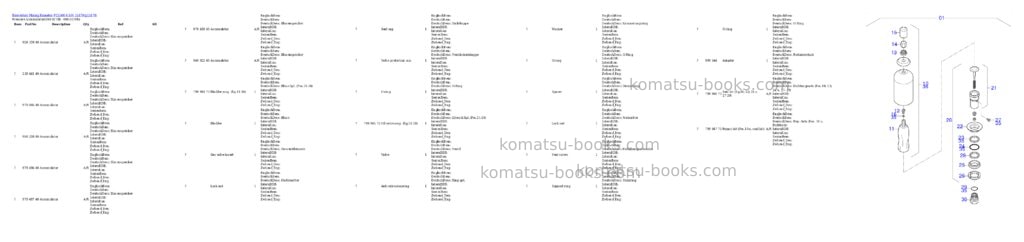 Komatsu PC5500-6 S/N 15179 Parts catalog cover Page 3 Komatsu PC5500-6 S/N 15179 Parts catalog cover Page 3