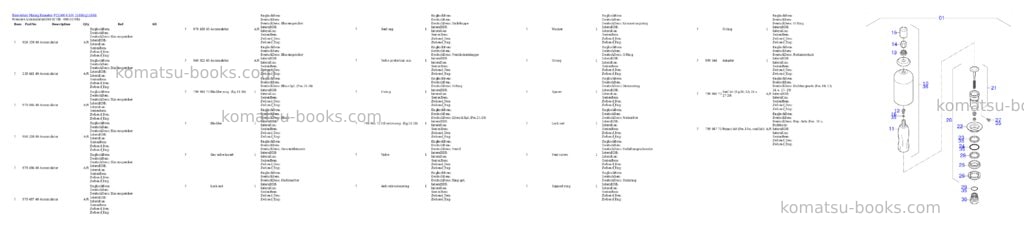Komatsu PC5500-6 S/N 15184 Parts catalog cover Page 3 Komatsu PC5500-6 S/N 15184 Parts catalog cover Page 3