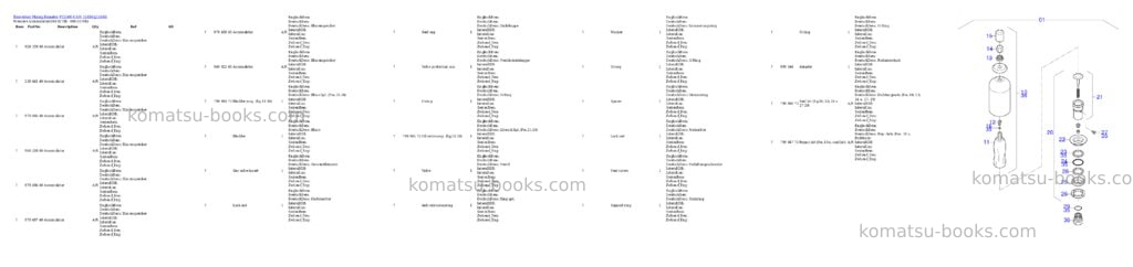 Komatsu PC5500-6 S/N 15186 Parts catalog cover Page 3 Komatsu PC5500-6 S/N 15186 Parts catalog cover Page 3