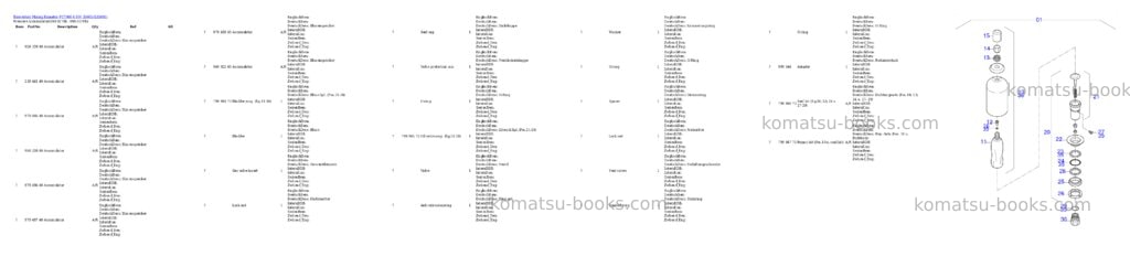 Komatsu pc7000-6 sn 35005 Parts catalog cover Page 3 Komatsu pc7000-6 sn 35005 Parts catalog cover Page 3