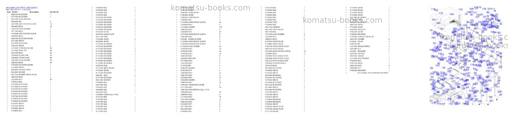 Komatsu PC7000-11 35027 Parts catalog cover Page 7