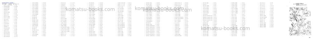 Komatsu gd30-4 s/n 185-up Parts catalog cover Page 5