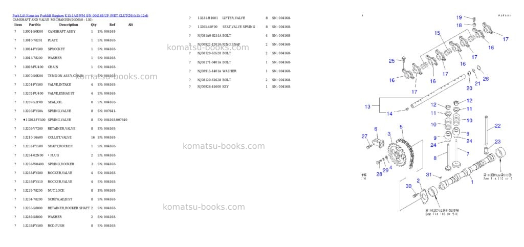 Komatsu k15-1ag-wm s/n 004168-up （ｳｪｯﾄｸﾗｯﾁ） Parts catalog cover Page 4