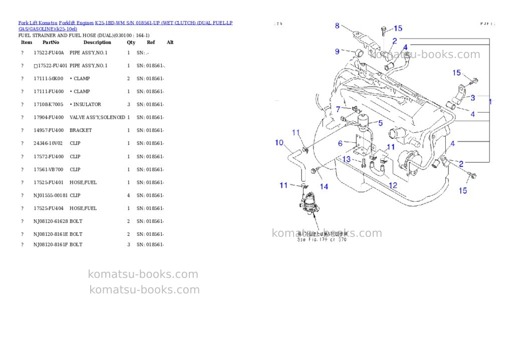 Komatsu k25-1bd-wm s/n 018561-up (ウェットクラッチ)(lpgヘイヨウ) Parts catalog cover Page 9 Komatsu k25-1bd-wm s/n 018561-up (ウェットクラッチ)(lpgヘイヨウ) Parts catalog cover Page 9