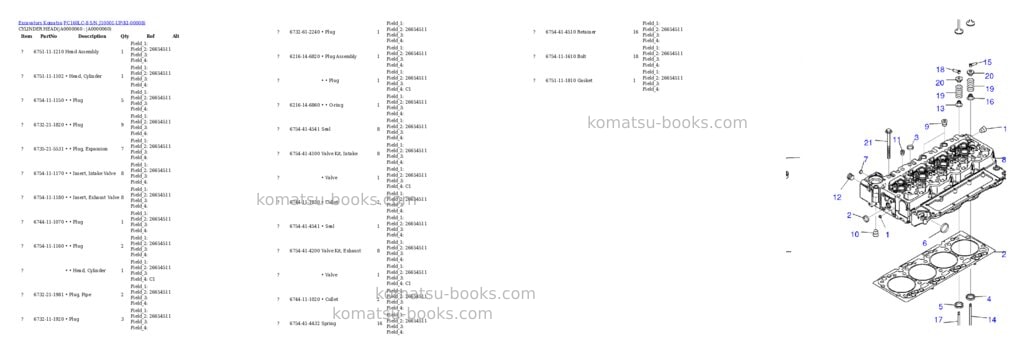 Komatsu pc160lc-8 s/n j10001-up Parts catalog cover Page 5 Komatsu pc160lc-8 s/n j10001-up Parts catalog cover Page 5