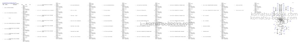 Komatsu HD785-7 S/N Y700001-UP Parts catalog cover