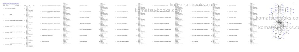 Komatsu HD785-7 S/N Y700001-UP Parts catalog cover Page 2