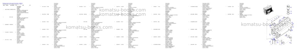 Komatsu l600d super s/n 332720001 - up Parts catalog cover Page 3 Komatsu l600d super s/n 332720001 - up Parts catalog cover Page 3