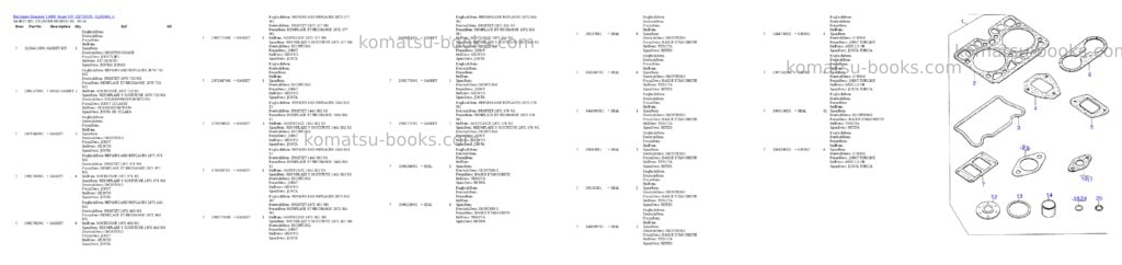 Komatsu l600d super s/n 332720001 - up Parts catalog cover Page 7 Komatsu l600d super s/n 332720001 - up Parts catalog cover Page 7