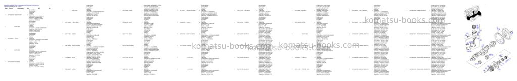 Komatsu l700d turbo/super s/n 331310001 - up Parts catalog cover Page 5 Komatsu l700d turbo/super s/n 331310001 - up Parts catalog cover Page 5
