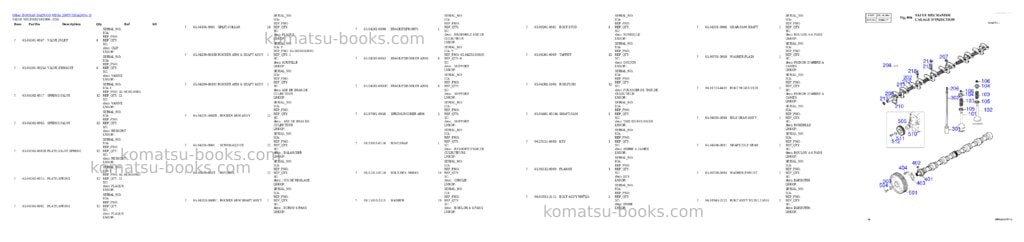 Komatsu MEGA 200TC-III Parts catalog cover Page 6 Komatsu MEGA 200TC-III Parts catalog cover Page 6