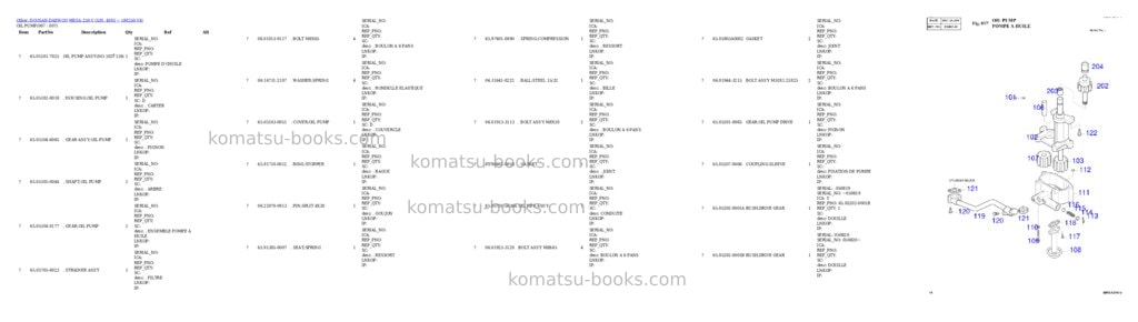 Komatsu MEGA 250-V (S/N. 4001 ~ ) Parts catalog cover Page 7
