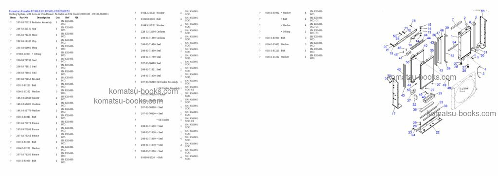 Komatsu pc300-8 Каталог запчастей обложка Страница 2