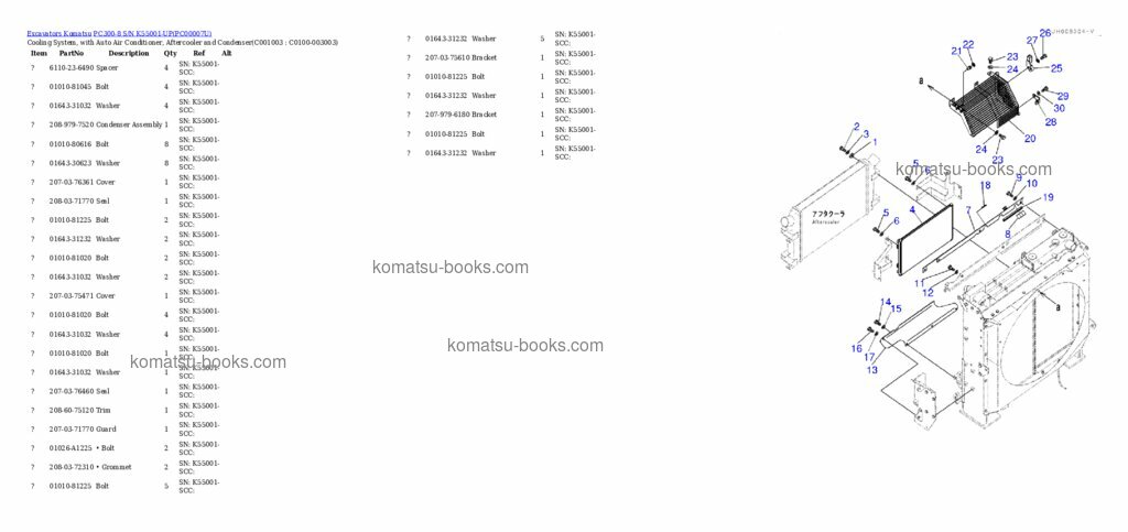 Komatsu pc300-8 Каталог запчастей обложка Страница 4