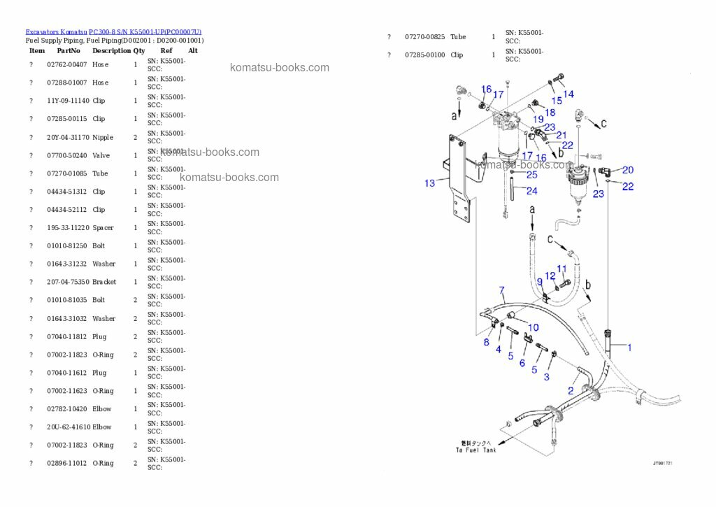 Komatsu pc300-8 Каталог запчастей обложка Страница 9