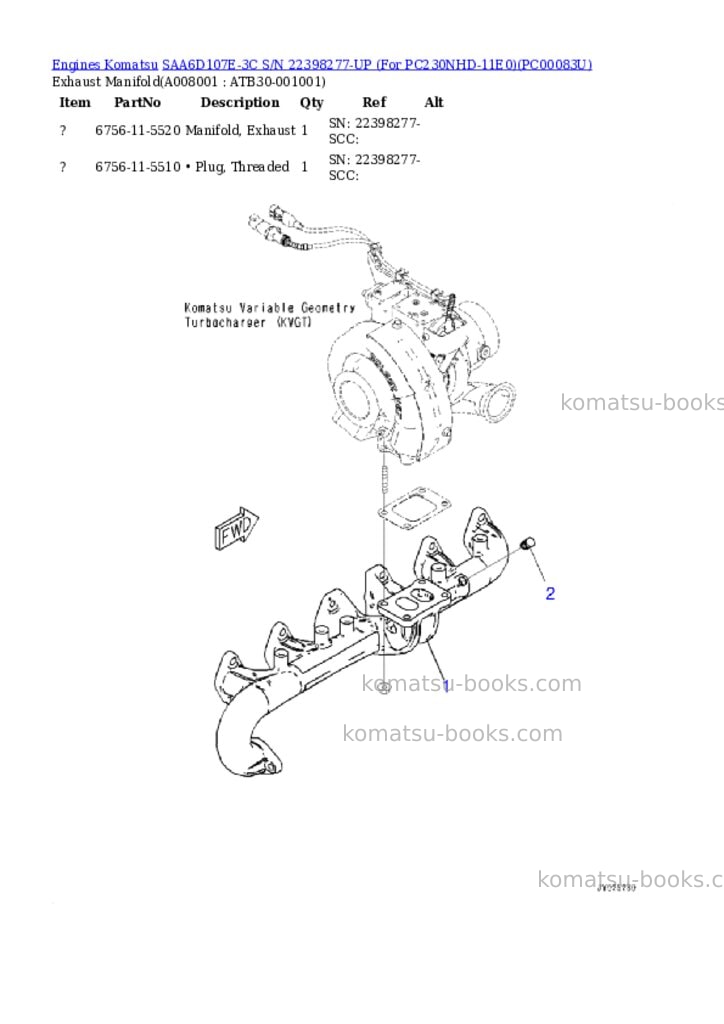 Komatsu saa6d107e-3c s/n 26609188-up for pc210-11/pc210-ku-11/pc210i-ku-11/pc210lc-11/pc210lc-ku-11/pc210lci-11 Parts catalog cover Page 7 Komatsu saa6d107e-3c s/n 26609188-up for pc210-11/pc210-ku-11/pc210i-ku-11/pc210lc-11/pc210lc-ku-11/pc210lci-11 Parts catalog cover Page 7