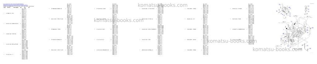 Komatsu PC03-2 S/N 15001-UP (MICRO SHOVEL пїЅKпїЅ\\пїЅпїЅпїЅпїЅпїЅGпїЅпїЅпїЅWпїЅпїЅпїЅdпїЅl) Parts catalog cover Page 8