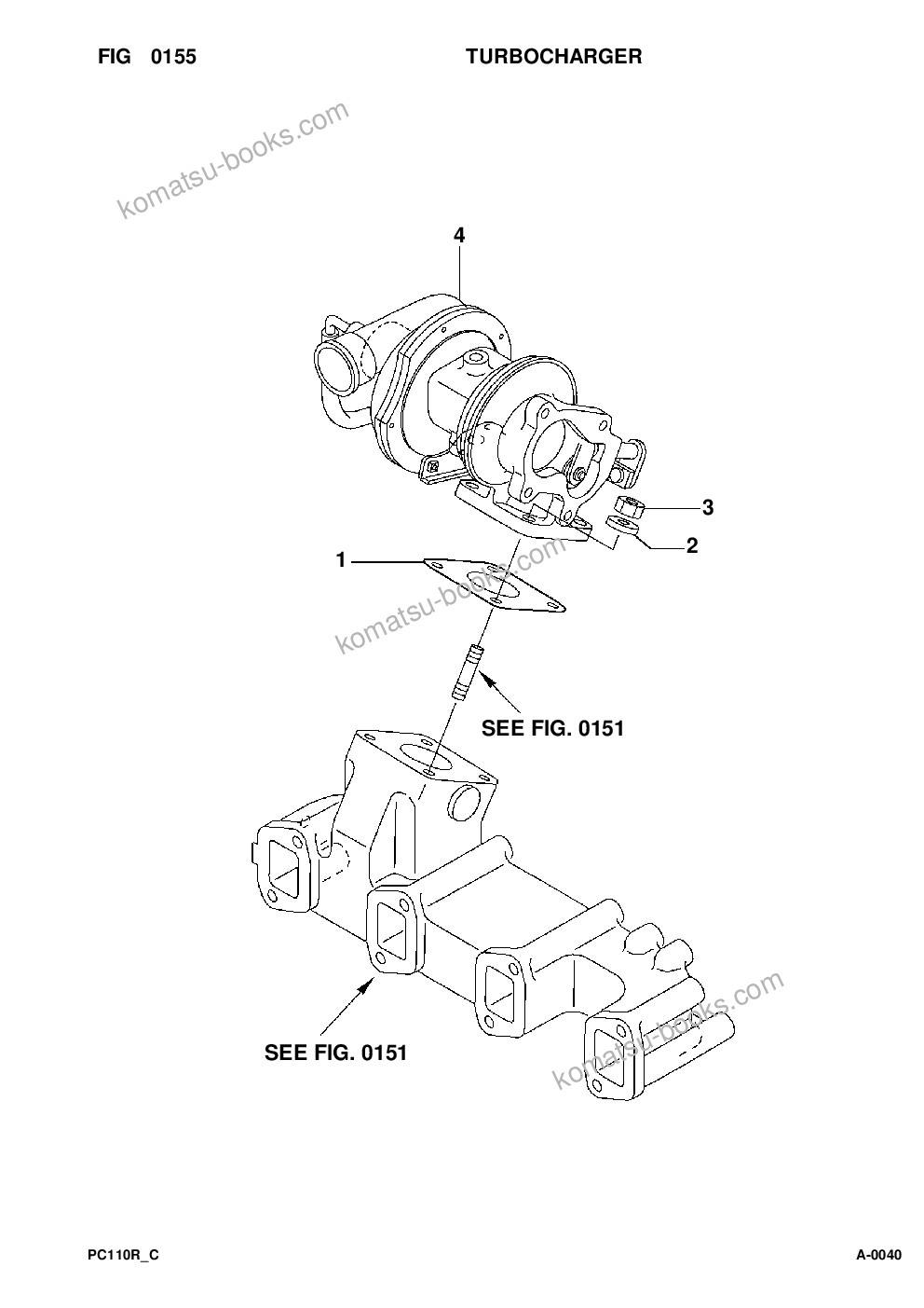 Komatsu pc110r-1 s/n 2265010170-up Parts catalog cover Page 10 Komatsu pc110r-1 s/n 2265010170-up Parts catalog cover Page 10