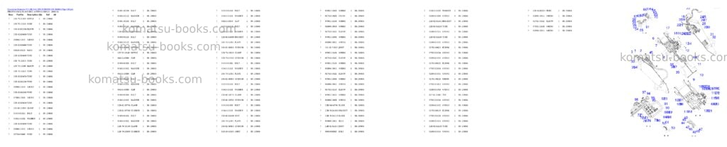 Komatsu pc138us-8 2 piece boom s/n 20868-up Parts catalog cover Komatsu pc138us-8 2 piece boom s/n 20868-up Parts catalog cover