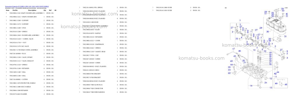 Komatsu PC35MR-5 (JPN) S/N 31611 AND UP Parts catalog cover Page 3