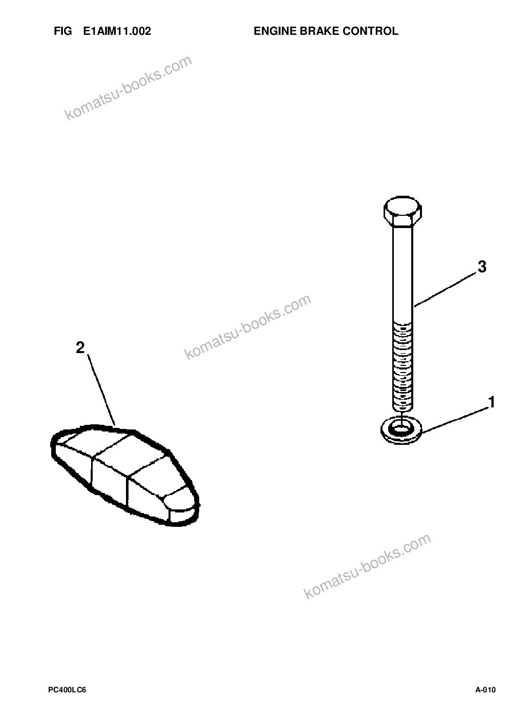 Komatsu pc400lc-6lc/hd-6lc s/n a80001-a83000 Parts catalog cover Page 9 Komatsu pc400lc-6lc/hd-6lc s/n a80001-a83000 Parts catalog cover Page 9