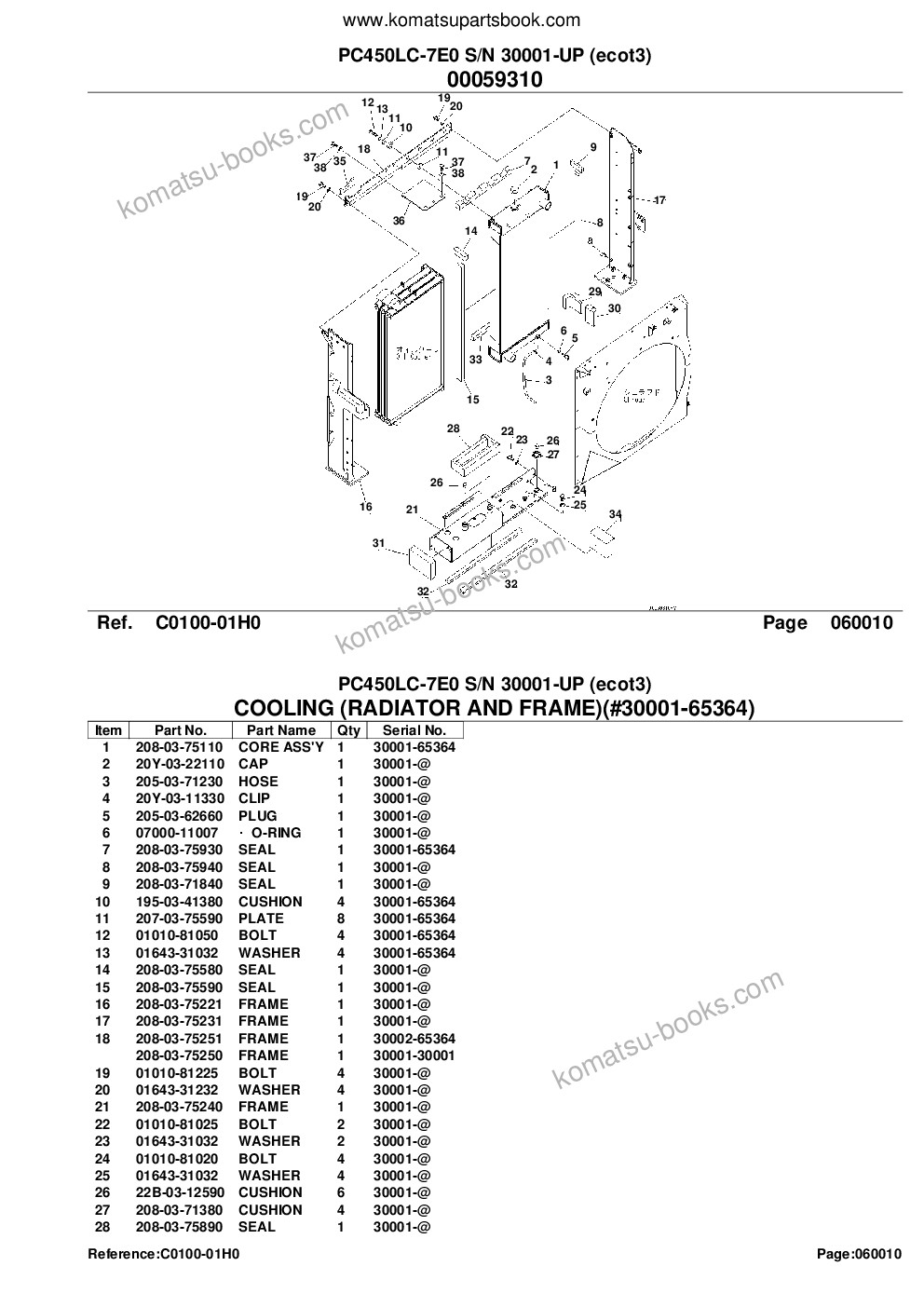 Komatsu pc450lc-7e0 s/n 30001-up ecot3 Parts catalog cover Page 9 Komatsu pc450lc-7e0 s/n 30001-up ecot3 Parts catalog cover Page 9