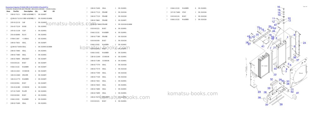 Komatsu pc450lchd-8 s/n k50001-up Parts catalog cover Page 5 Komatsu pc450lchd-8 s/n k50001-up Parts catalog cover Page 5