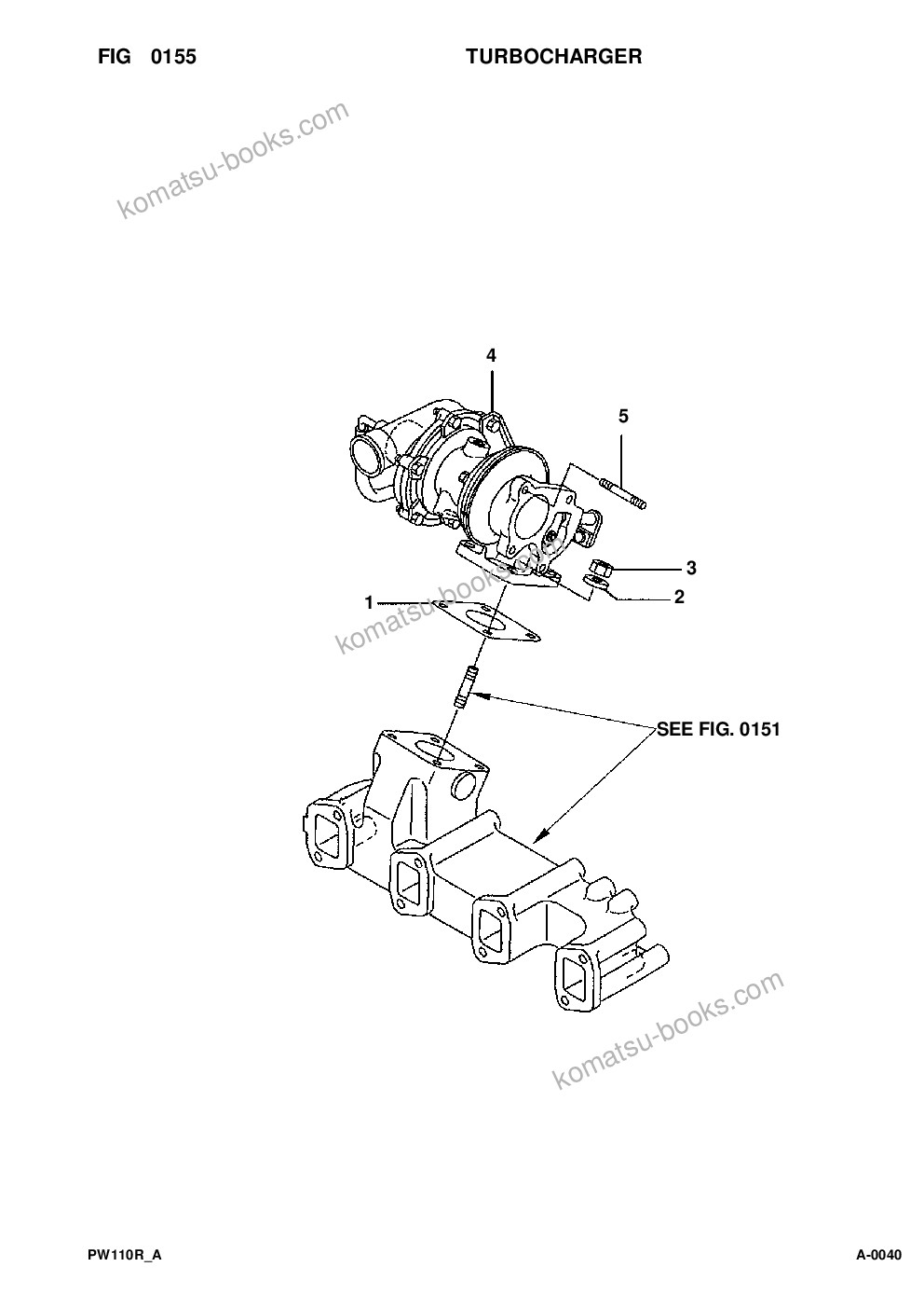 Komatsu pw110r-1 s/n 2260000282-up Parts catalog cover Page 9