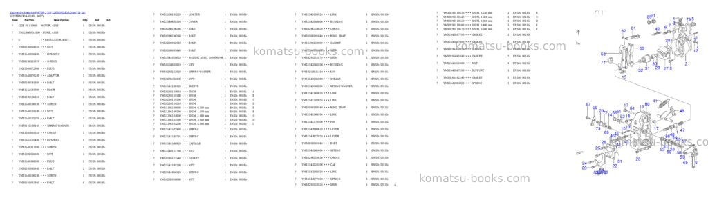 Komatsu pw75r-2 s/n 22e0200243-up Parts catalog cover Page 9 Komatsu pw75r-2 s/n 22e0200243-up Parts catalog cover Page 9