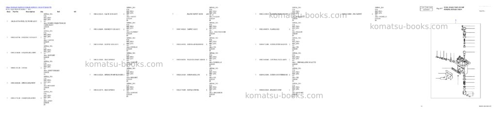Komatsu SOLAR 015PLUS / S018-VT Parts catalog cover Page 7