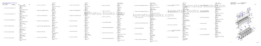 Komatsu SOLAR 130W-III Parts catalog cover Komatsu SOLAR 130W-III Parts catalog cover