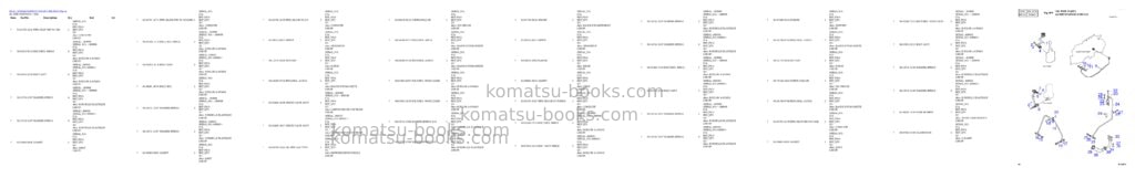 Komatsu SOLAR 130W-III Parts catalog cover Page 10 Komatsu SOLAR 130W-III Parts catalog cover Page 10