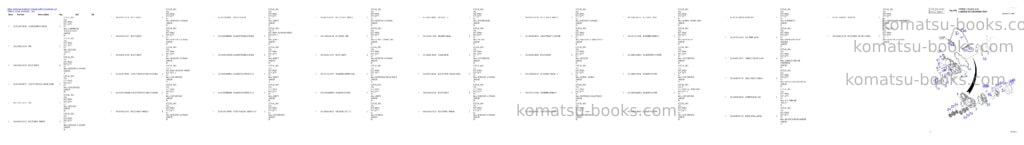 Komatsu SOLAR 130W-V(1) Parts catalog cover Page 2