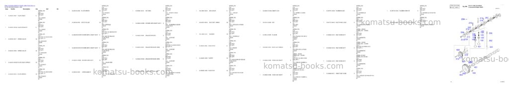 Komatsu SOLAR 130W-V(2) Parts catalog cover Page 6