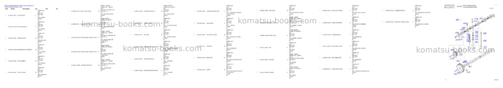 Komatsu SOLAR 225LC-V Parts catalog cover Page 6
