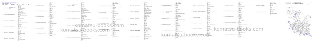 Komatsu SOLAR 290LC-V Parts catalog cover Page 2