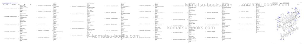 Komatsu SOLAR 290LL Parts catalog cover Komatsu SOLAR 290LL Parts catalog cover