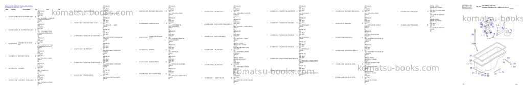 Komatsu SOLAR 290LL Parts catalog cover Page 9 Komatsu SOLAR 290LL Parts catalog cover Page 9