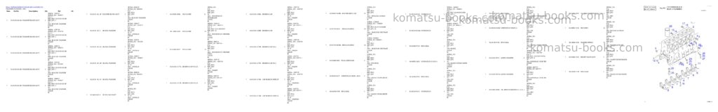 Komatsu SOLAR 340LC-V Parts catalog cover