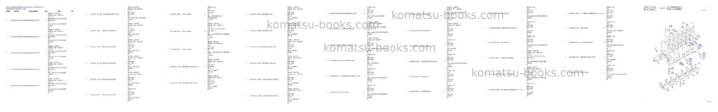 Komatsu SOLAR 470LC-V Parts catalog cover