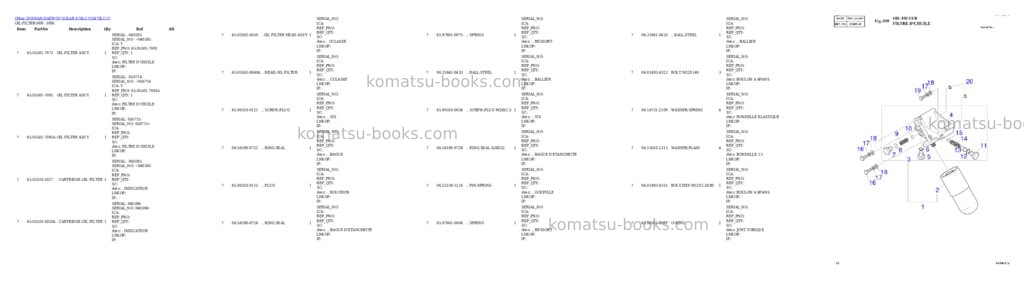 Komatsu SOLAR 470LC-V Parts catalog cover Page 10