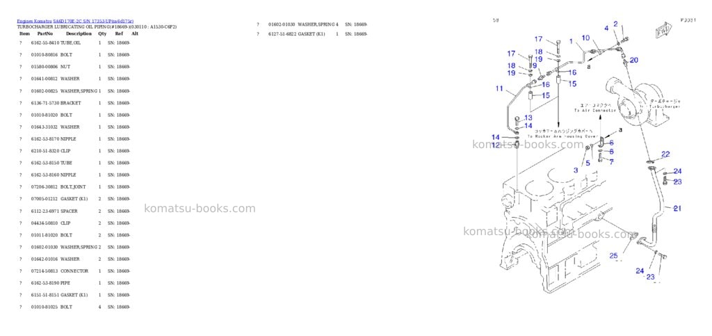 Komatsu sa6d170e-2c s/n 17353-up Parts catalog cover Page 9 Komatsu sa6d170e-2c s/n 17353-up Parts catalog cover Page 9