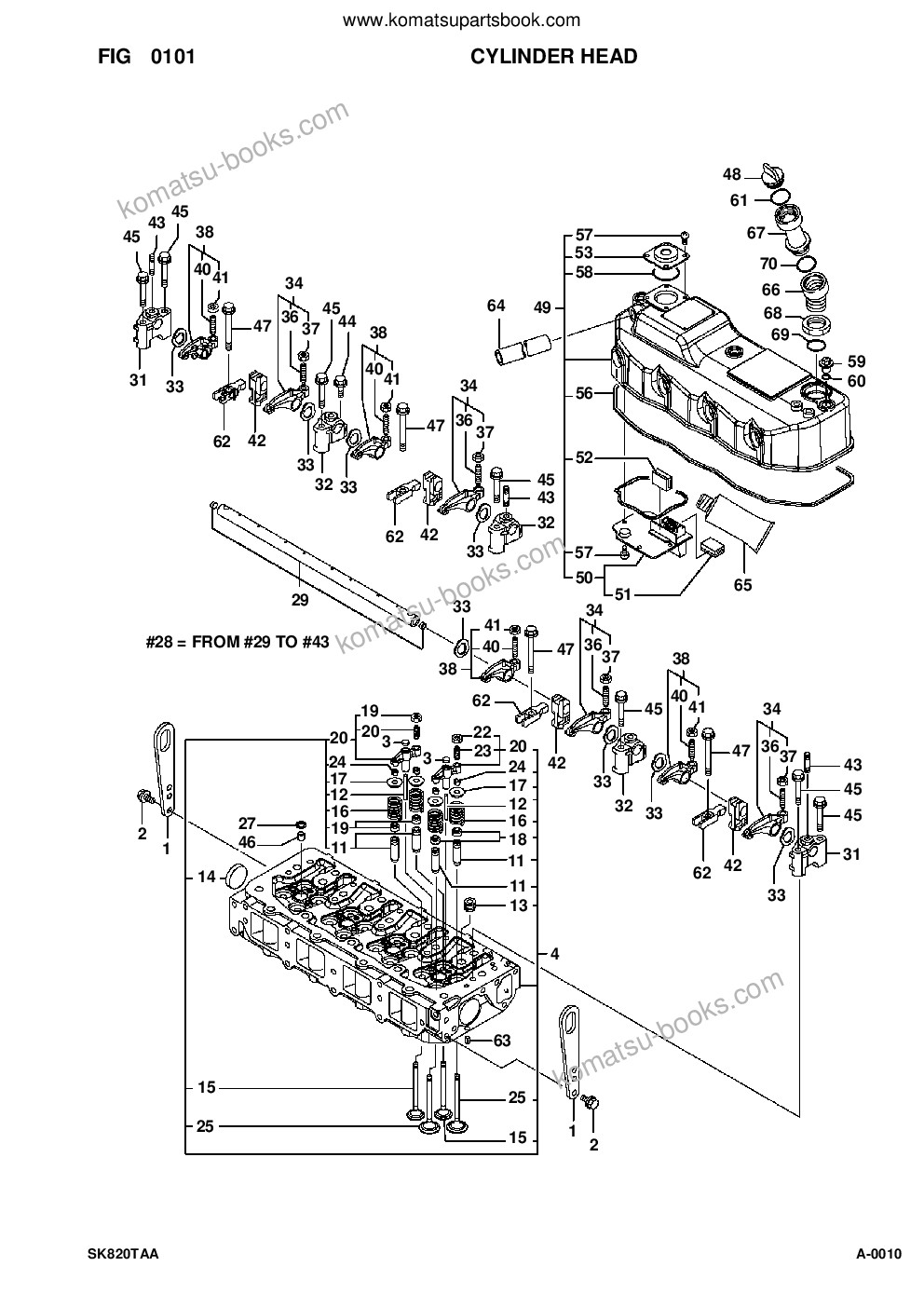 Komatsu sk820-5 turbo usa version s/n 37btf50112-up Parts catalog cover Page 3 Komatsu sk820-5 turbo usa version s/n 37btf50112-up Parts catalog cover Page 3