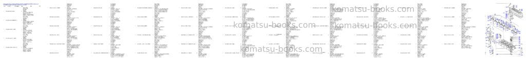 Komatsu wa115-3 s/n wa115h30051-wa115h30180 / h30181 - up Parts catalog cover Page 6
