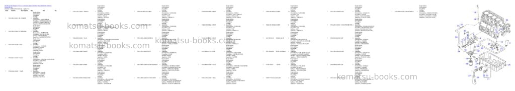 Komatsu wa115-3 35 km/h wa115h30051-wa115h30180 / h30181 - up Parts catalog cover Page 10 Komatsu wa115-3 35 km/h wa115h30051-wa115h30180 / h30181 - up Parts catalog cover Page 10