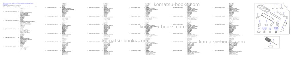 Komatsu wa115-3 35 km/h wa115h30051-wa115h30180 / h30181 - up Parts catalog cover Page 7 Komatsu wa115-3 35 km/h wa115h30051-wa115h30180 / h30181 - up Parts catalog cover Page 7